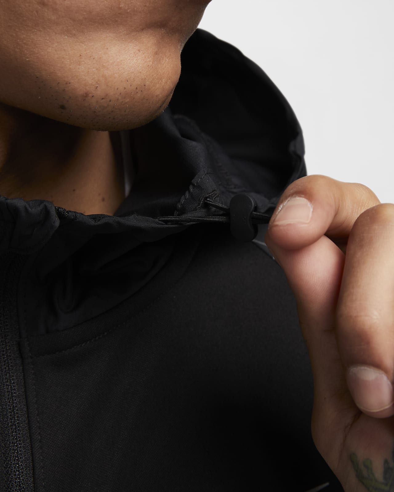 Nike Running - Veste thermique à fermeture éclair en tissu matelassé avec  détail bande
