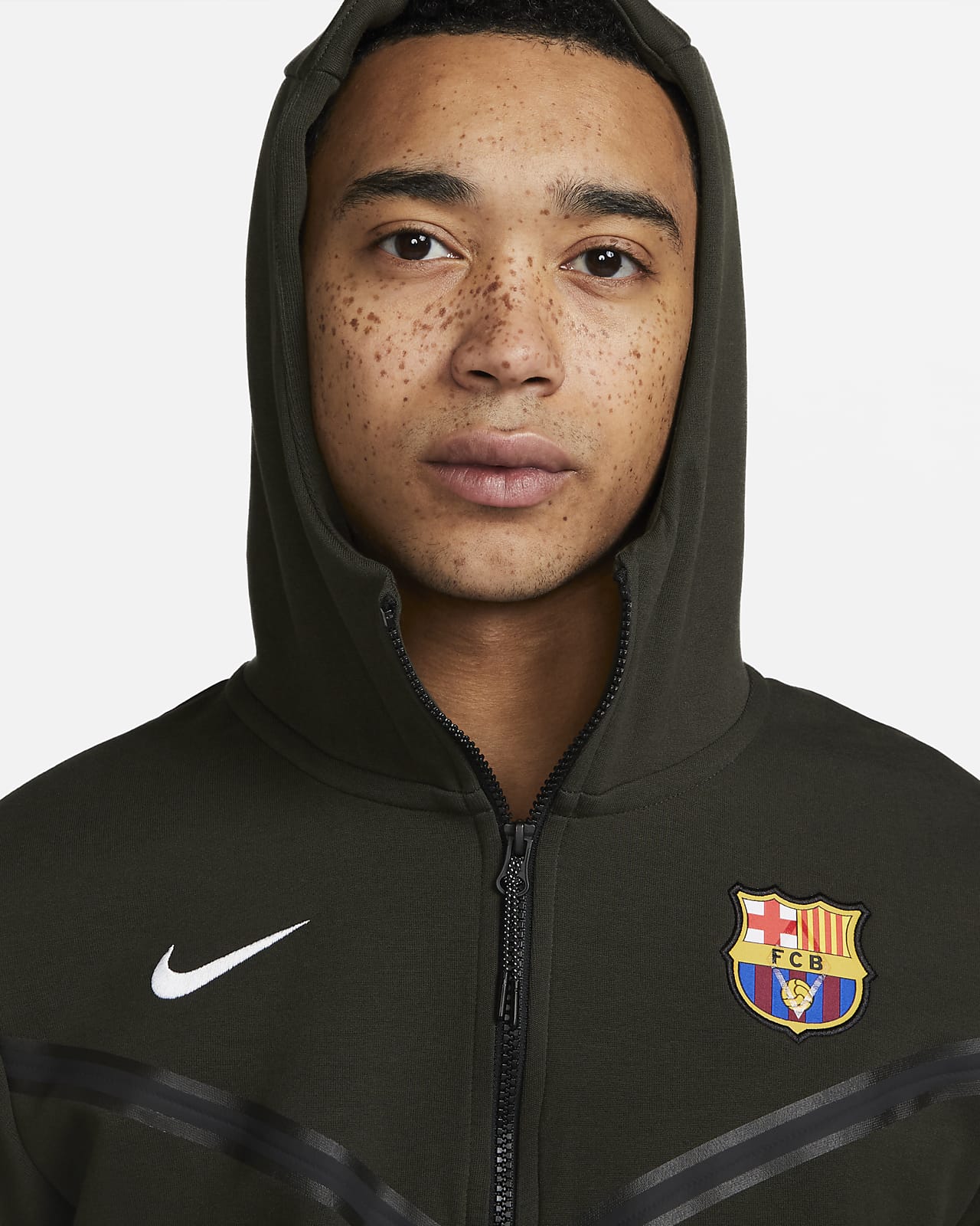 zaterdag Overdreven lus FC Barcelona Tech Fleece Windrunner Men's Nike Full-Zip Hoodie. Nike.com
