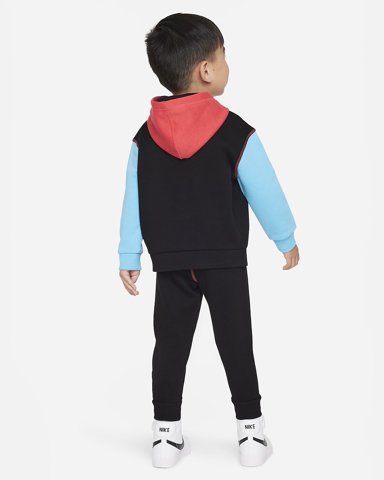 Nike Kids Pullover Hoodie Leggings Set (Toddler)