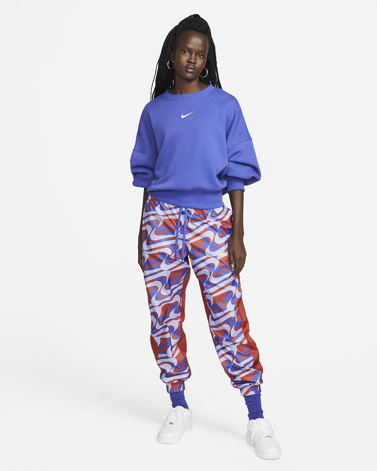 con estampado toda prenda tejido Woven para mujer Nike Sportswear Icon Clash. Nike.com