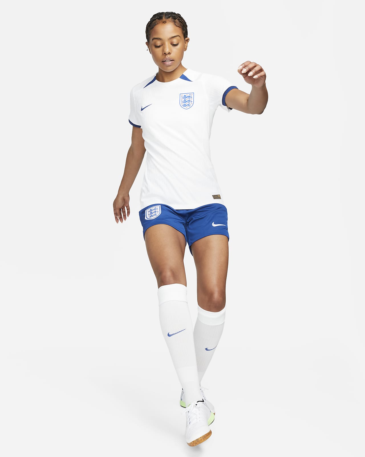 Short de foot Nike Dri FIT Angleterre 2023 Stadium Domicile pour femme