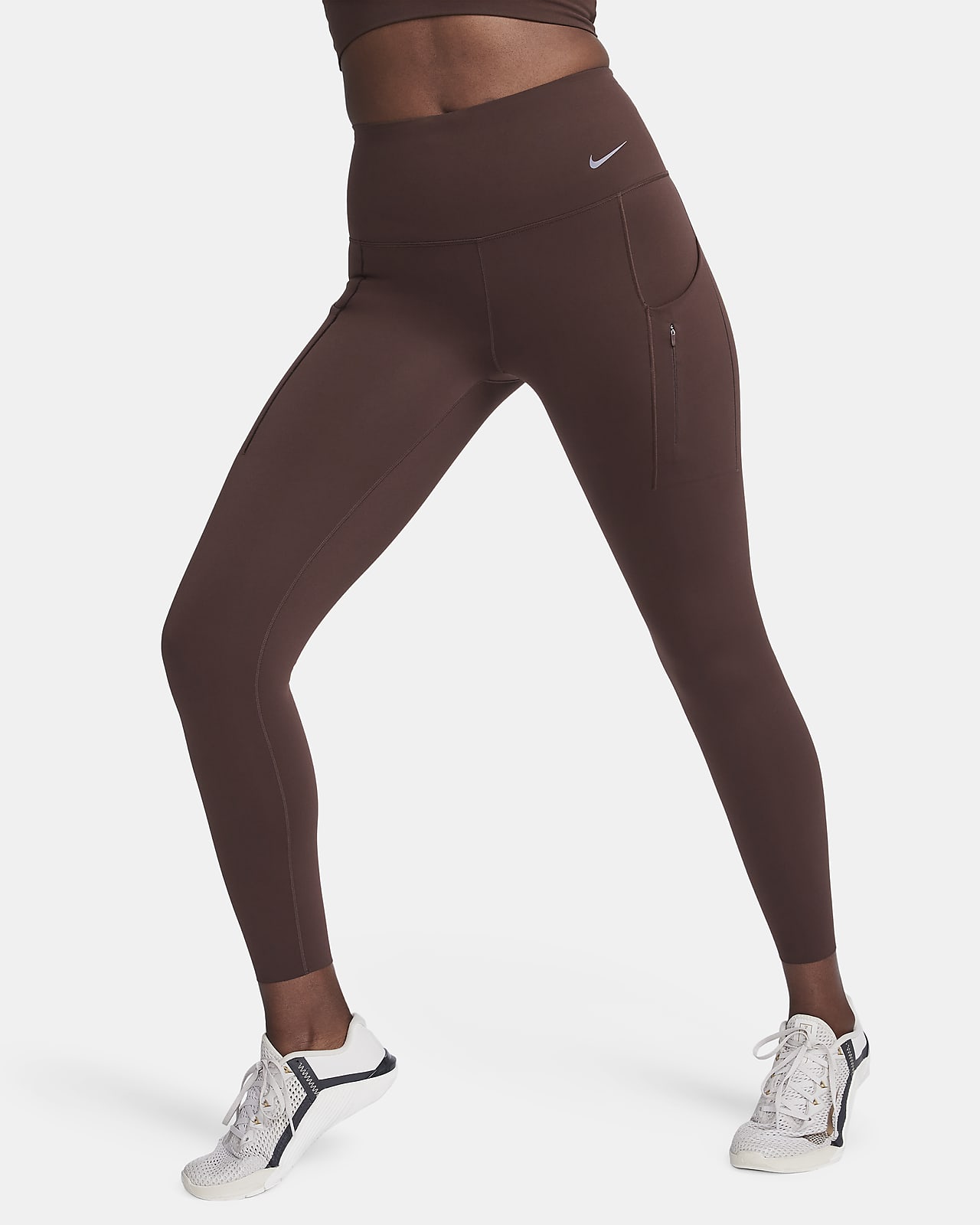 Nike Go Women's Therma-FIT High-Waisted 7/8 Leggings with Pockets