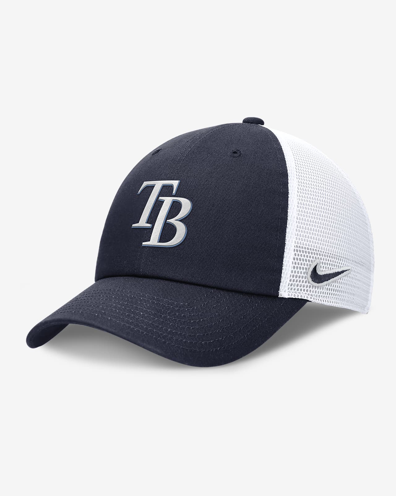 Gorra de rejilla Nike de la MLB ajustable para hombre Tampa Bay