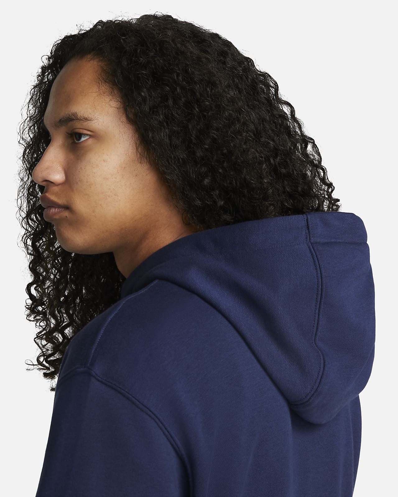 Nike Club Men's French Terry Pullover Hoodie. Nike BE