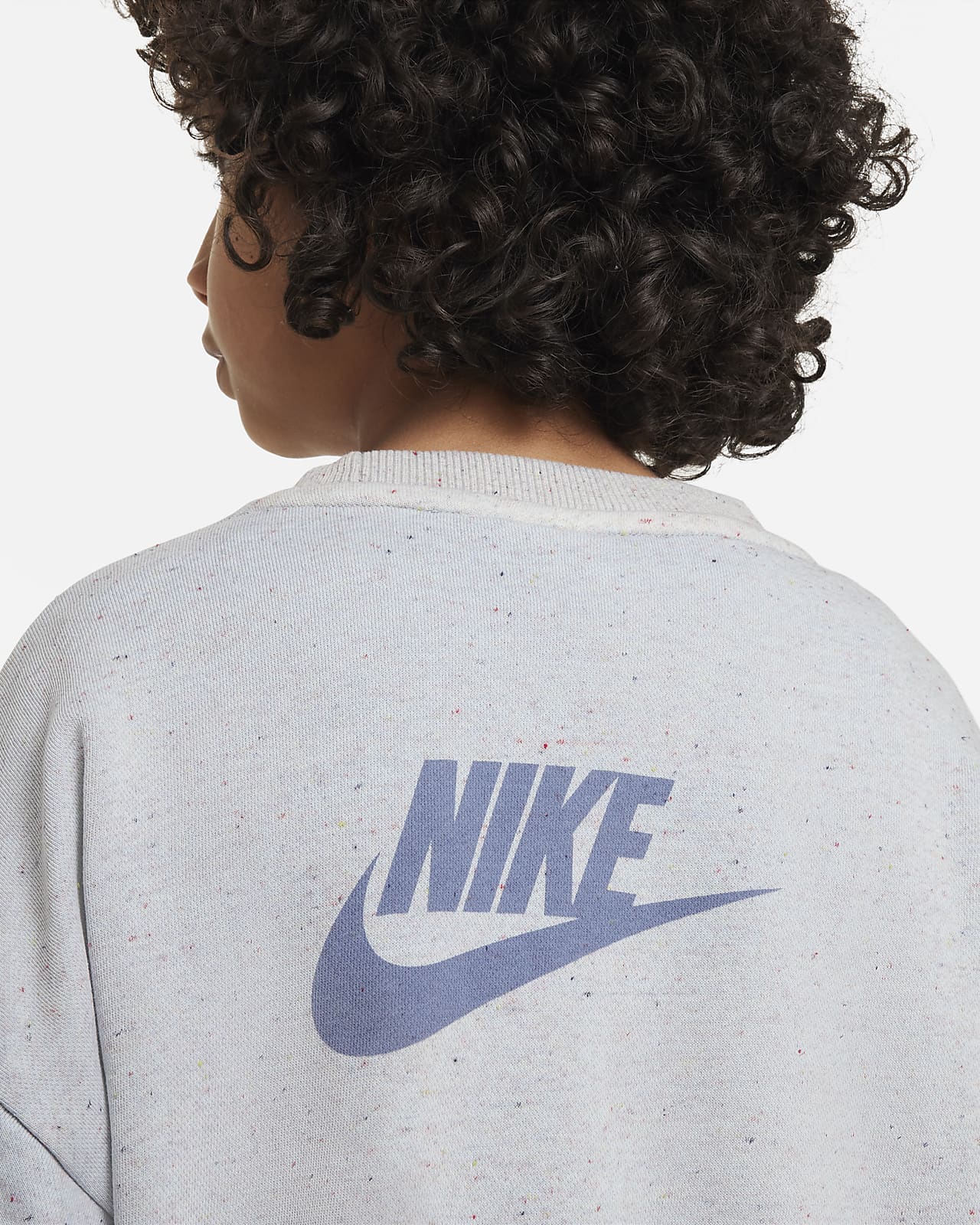 Nike Sportswear Icon Fleece Older Kids' Oversized Sweatshirt. Nike BG