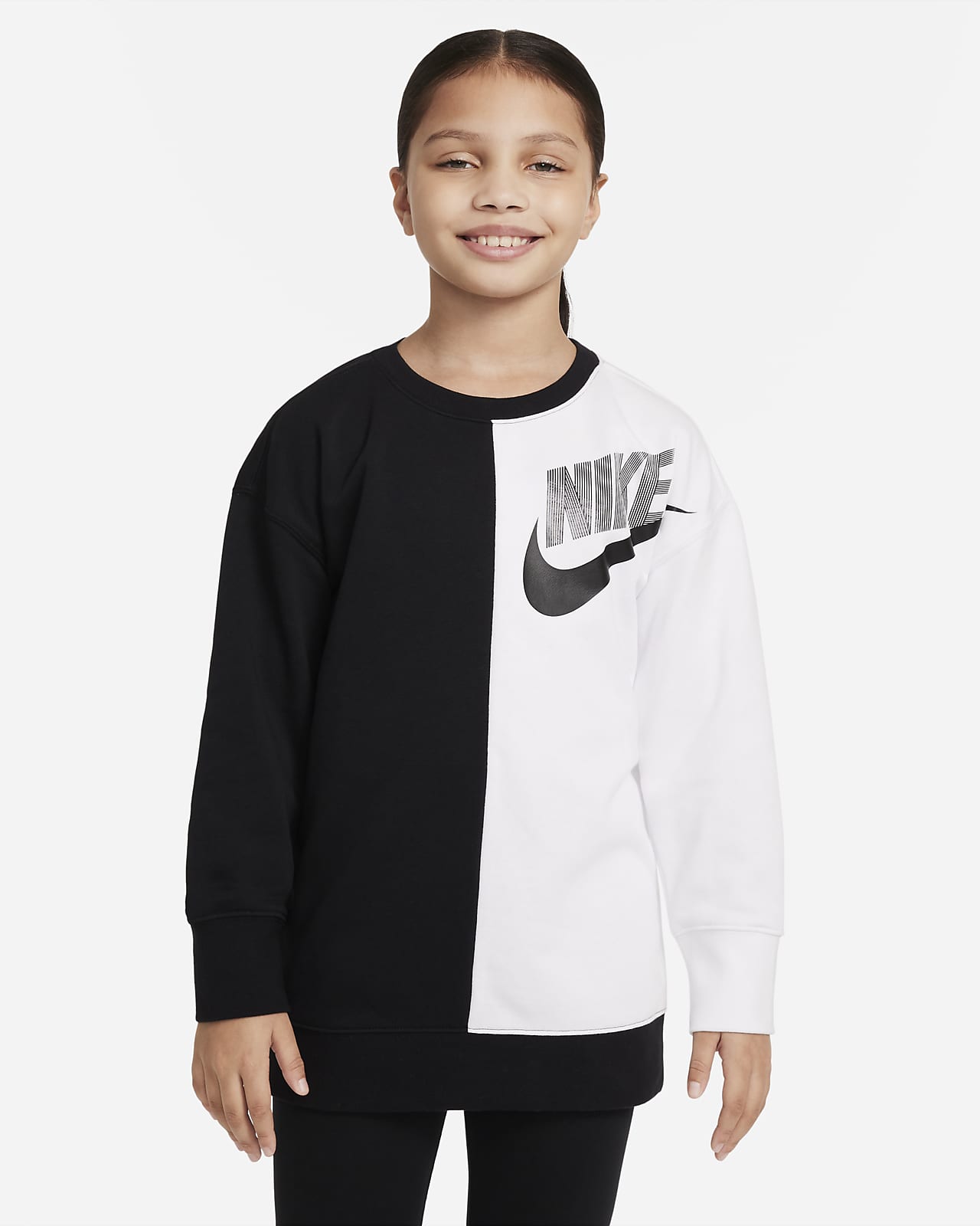 Bluza dresowa do tańca dla dużych dzieci (dziewcząt) Nike Sportswear