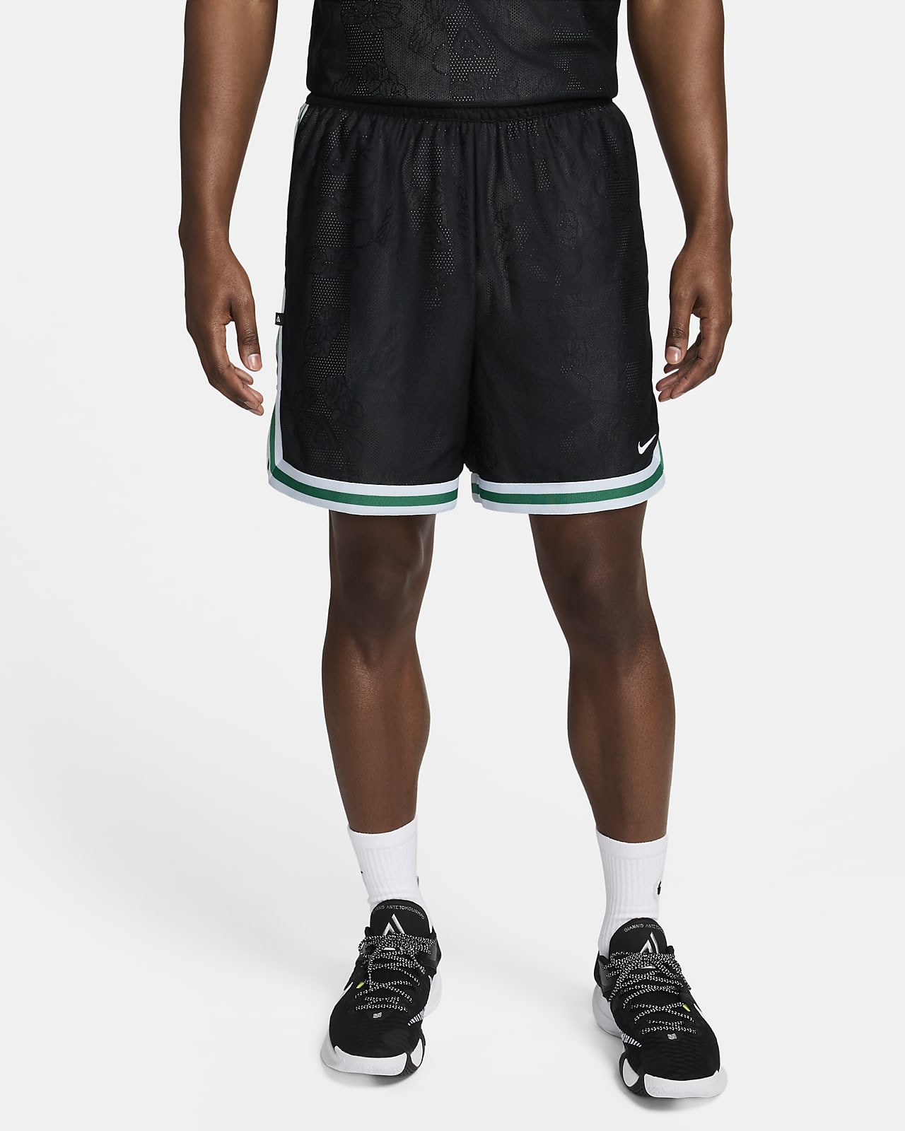 Giannis Dri-FIT, 15 cm-es, DNA kosárlabdás férfi rövidnadrág