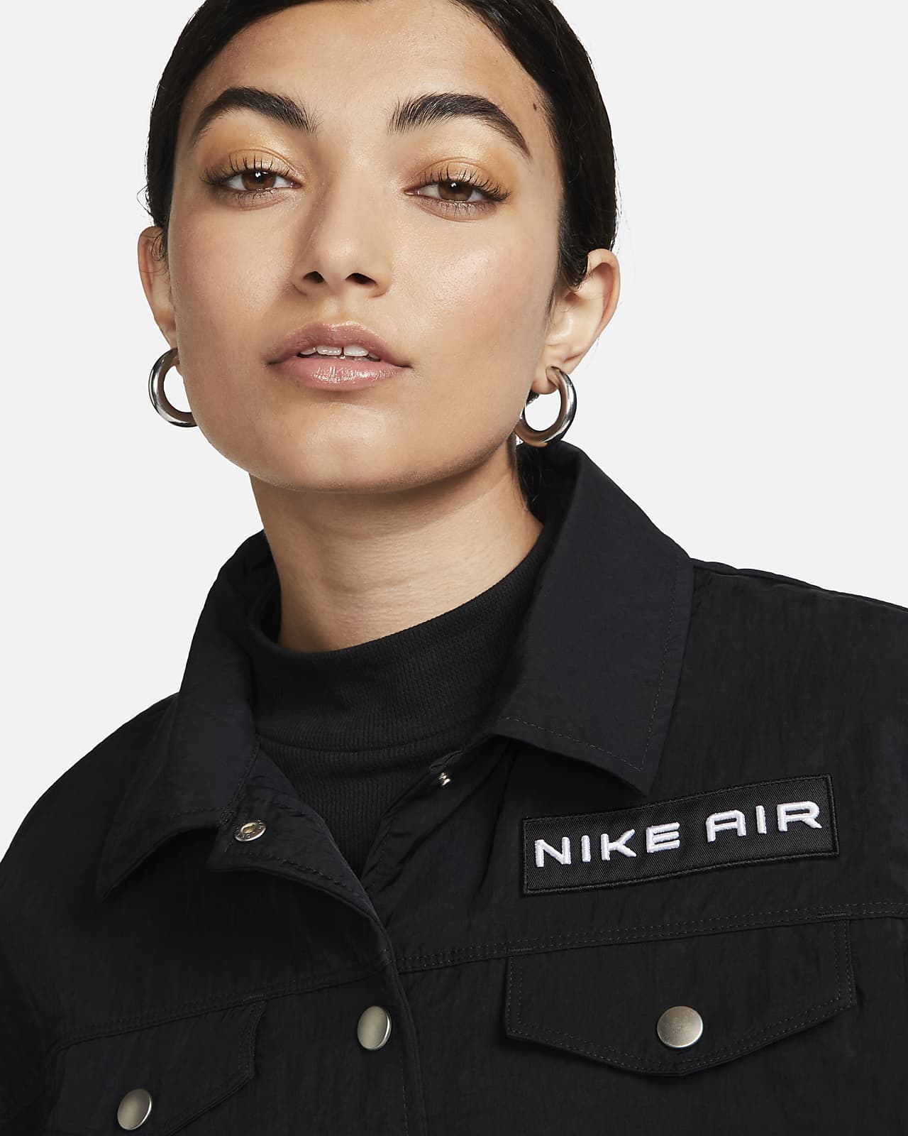 Nike Sportswear Air Women's Oversized Cropped Jacket. Nike LU