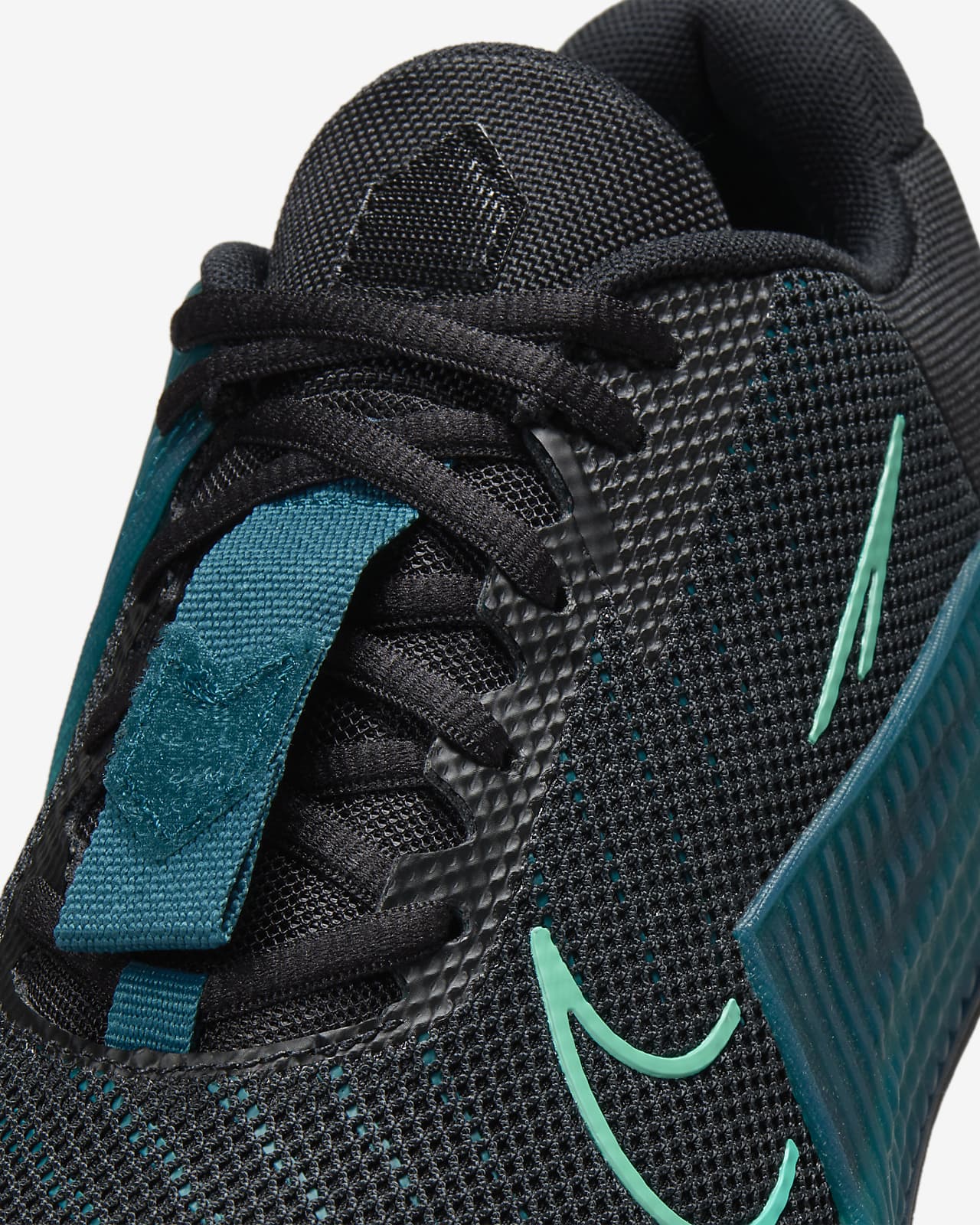 Nike Men's Metcon 9 Training Shoes, Size 7, Blk/Geode Teal/Jade/Green