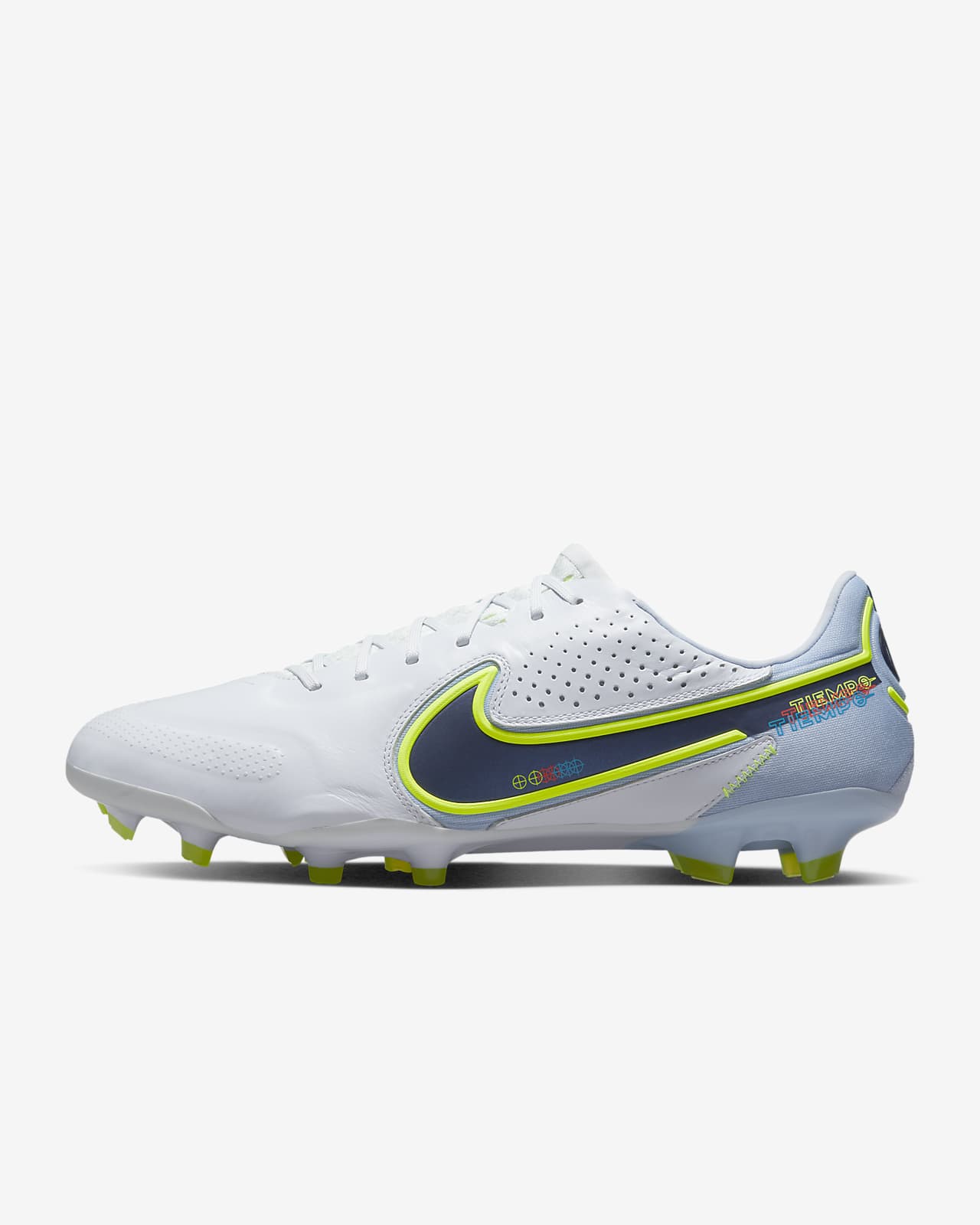 Nike tiempo best sale verde fluor