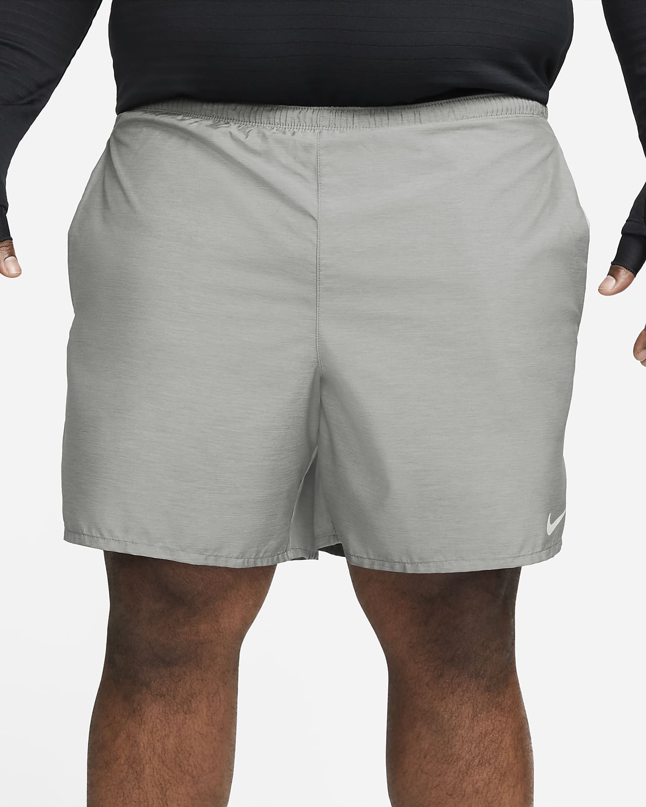 nike challenger men's 2-in-1 running shorts