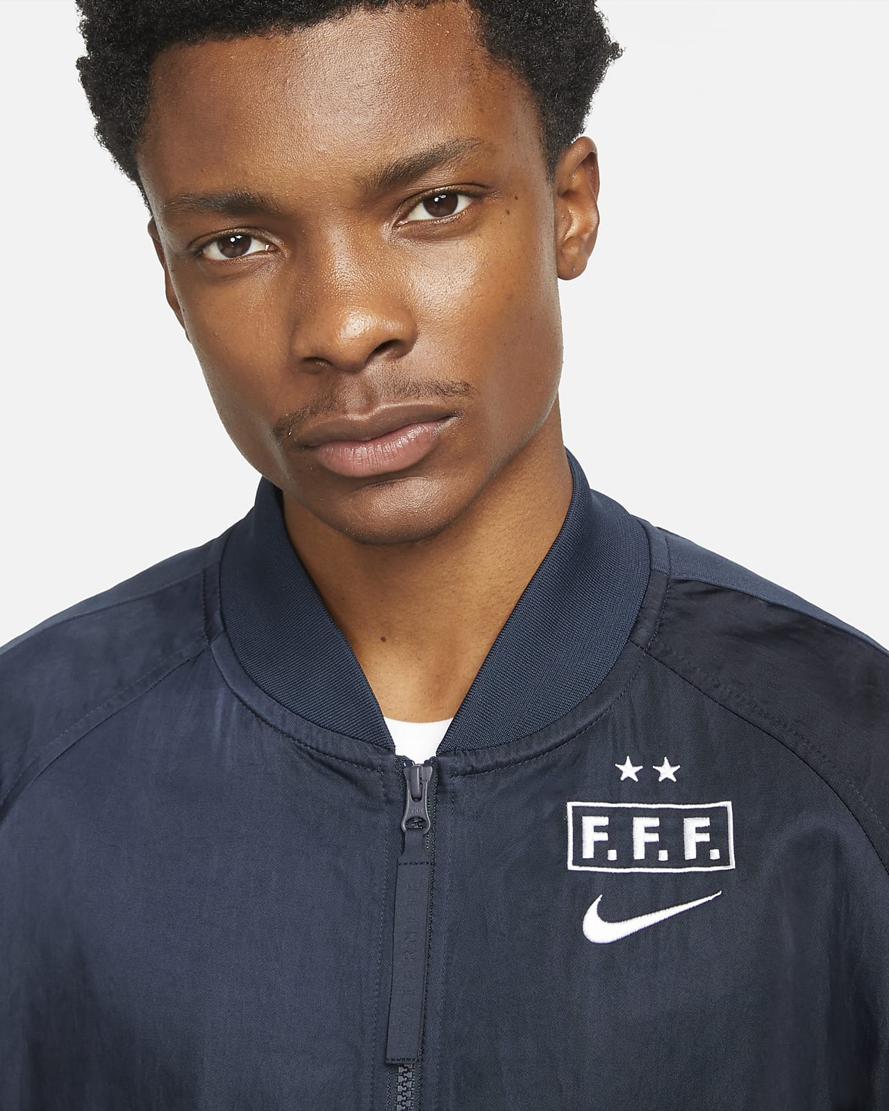 FFF Men's Bomber Jacket. Nike GB