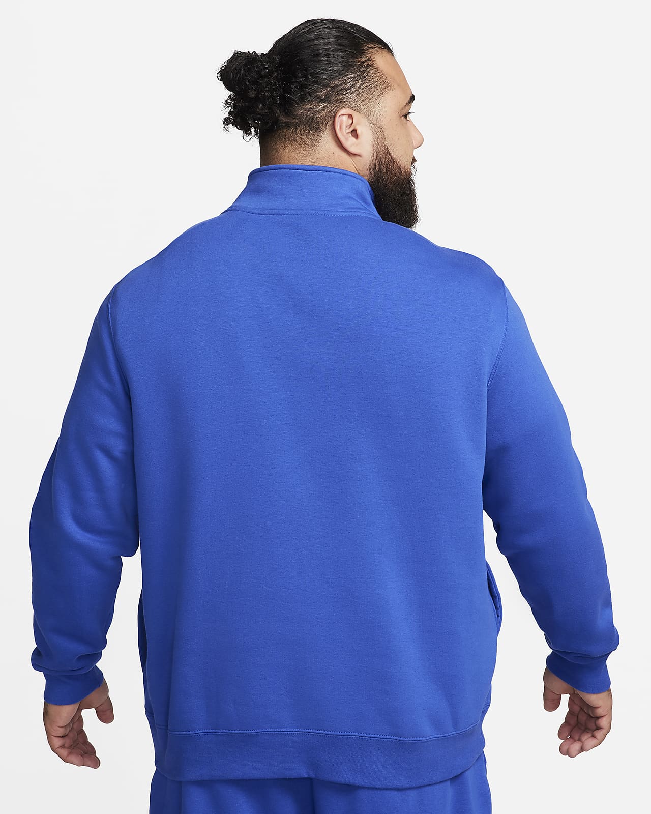 Nike Sportswear Club Men's Brushed-Back 1/2-Zip Sweatshirt. Nike CA