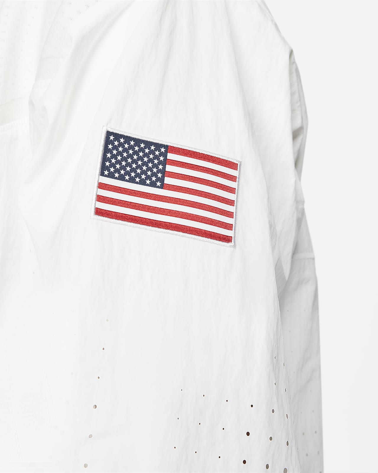 white nike olympic jacket