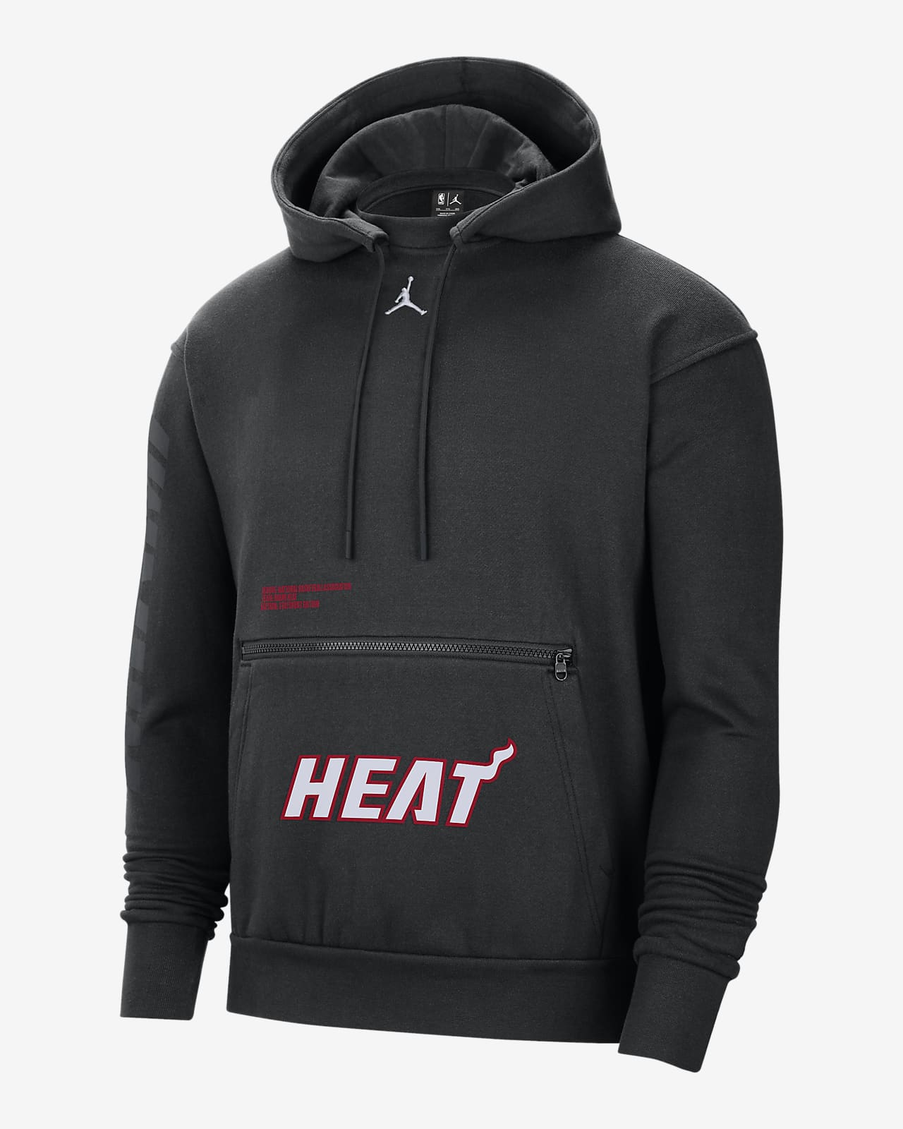 gebed Trechter webspin verwerken Miami Heat Courtside Statement Edition Men's Jordan NBA Fleece Pullover  Hoodie. Nike.com