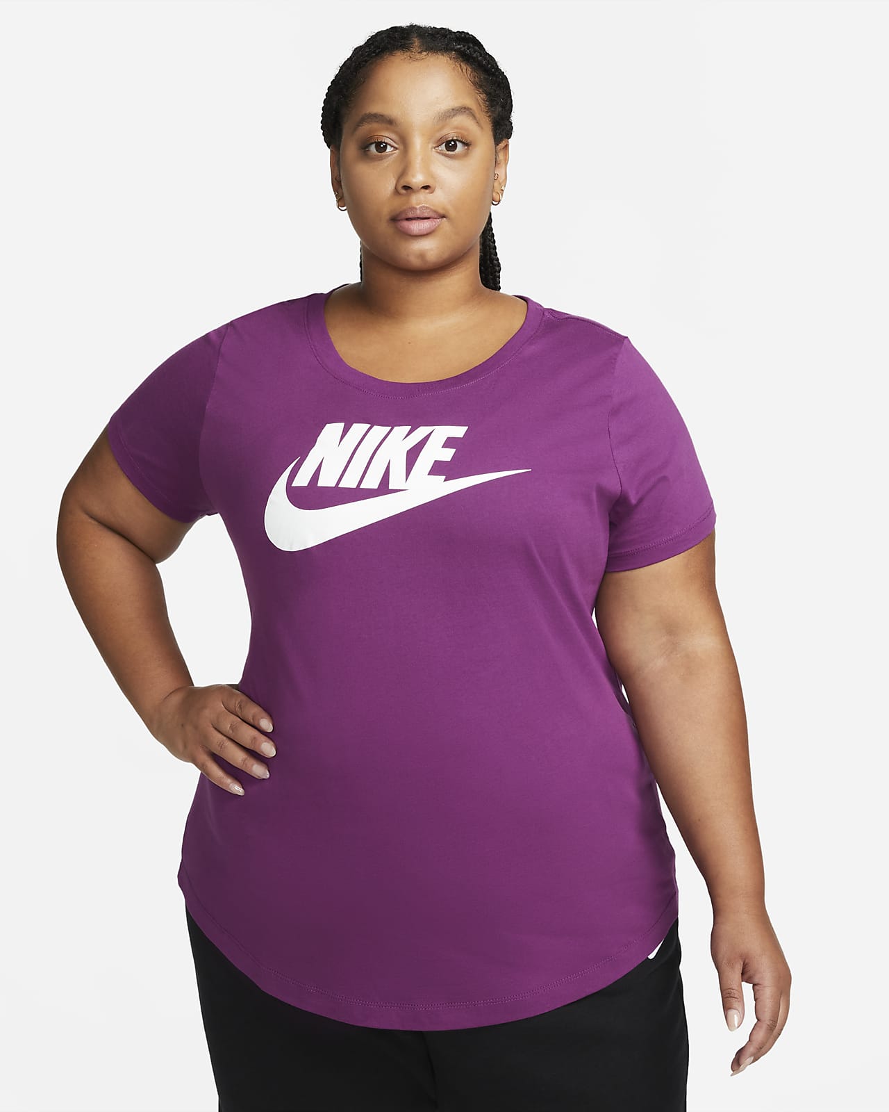 Guarda la ropa Comprensión Concurso Nike Sportswear Essential Women's T-Shirt (Plus Size). Nike.com