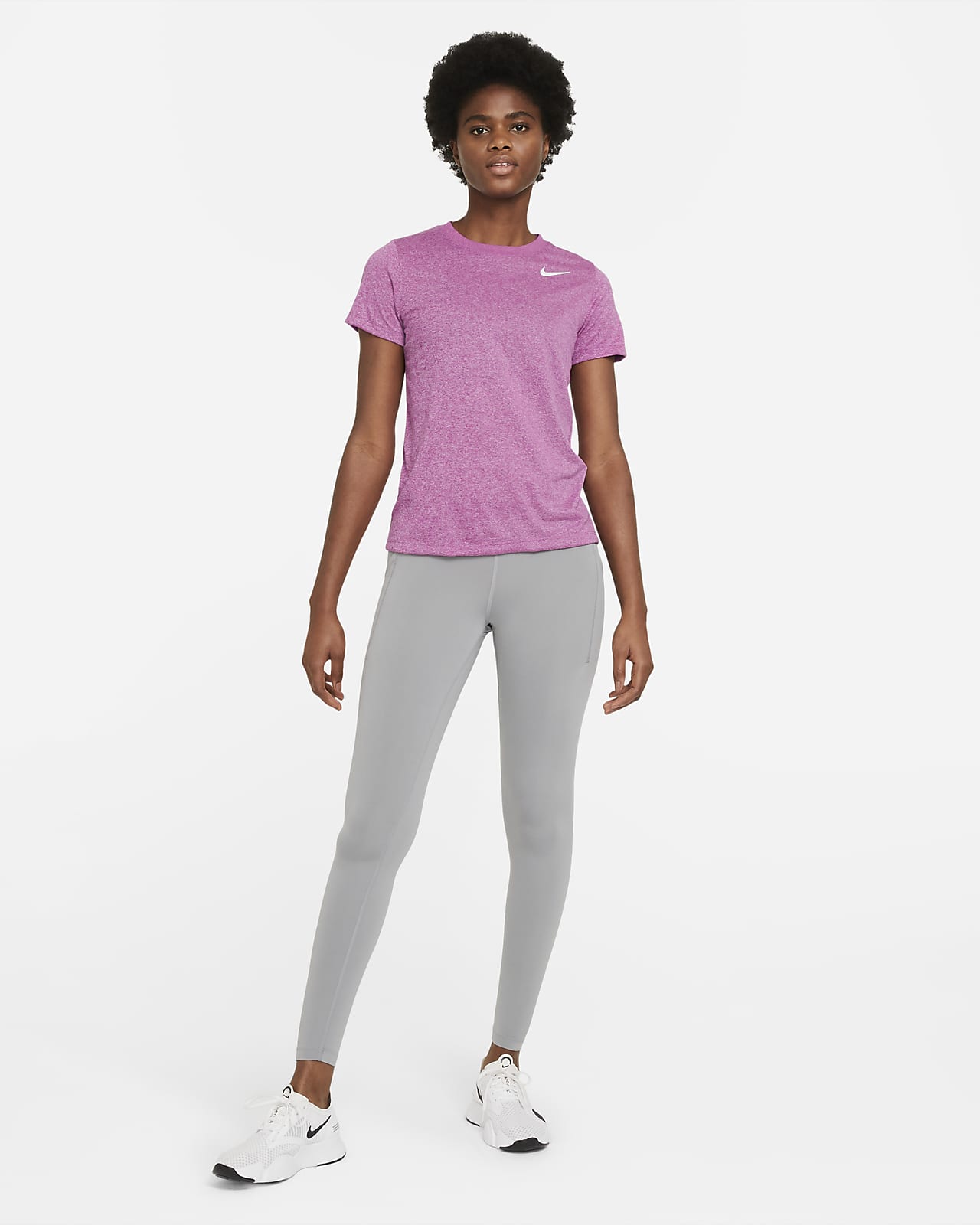 playera gris mujer