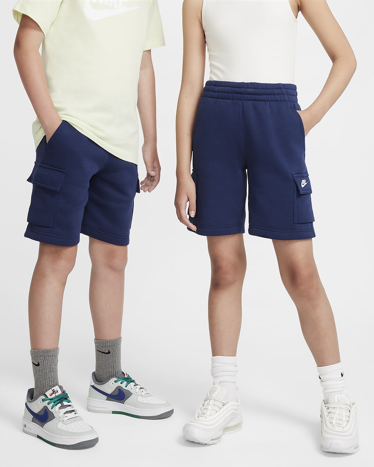 Nike Sportswear Club Fleece Big Kids' Cargo Shorts