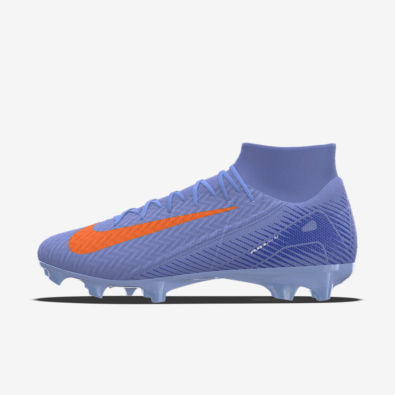 Nike Mercurial Superfly 10 Academy By You personalisierbarer FG High-Top-Fußballschuh