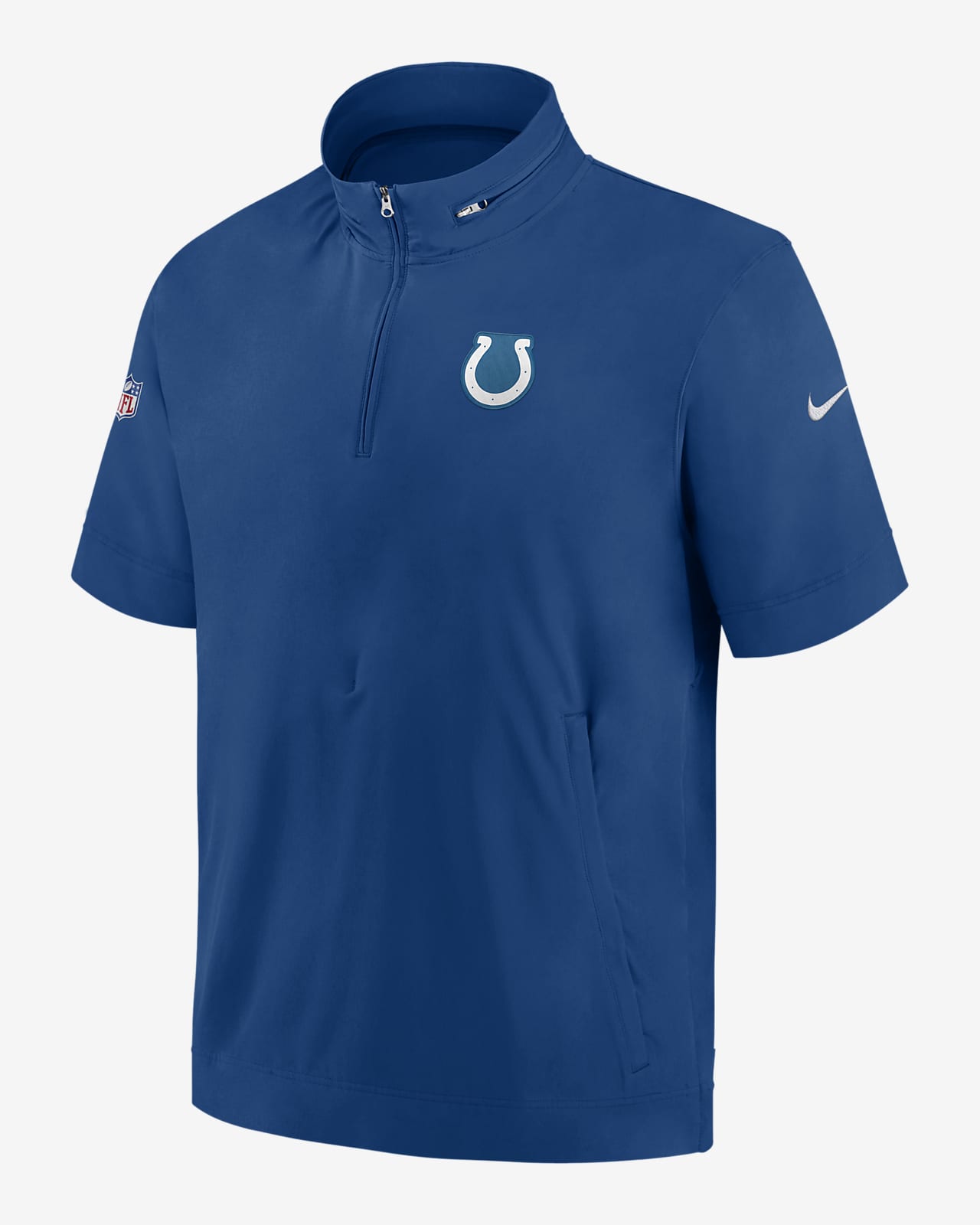 Nike Sideline Coach (NFL Indianapolis Colts) Men's Short-Sleeve Jacket