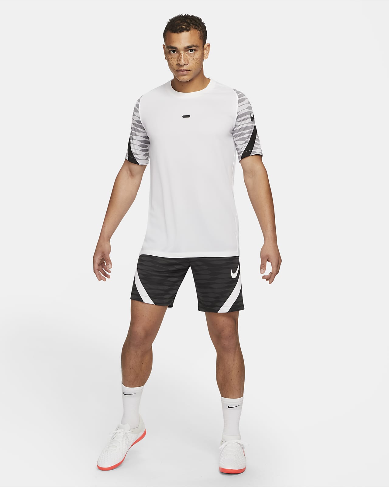 nike grey football shorts