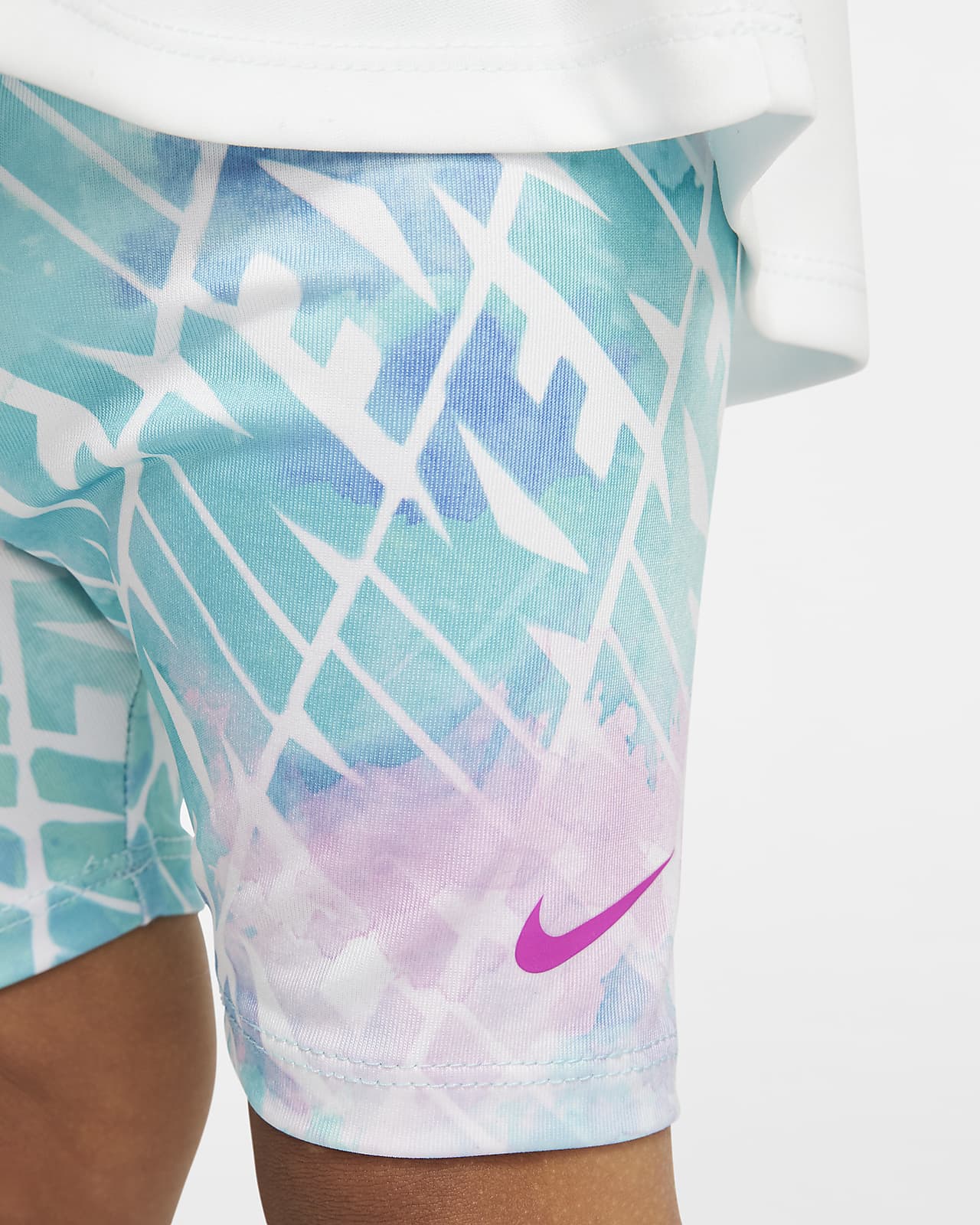 infant nike shorts and top set