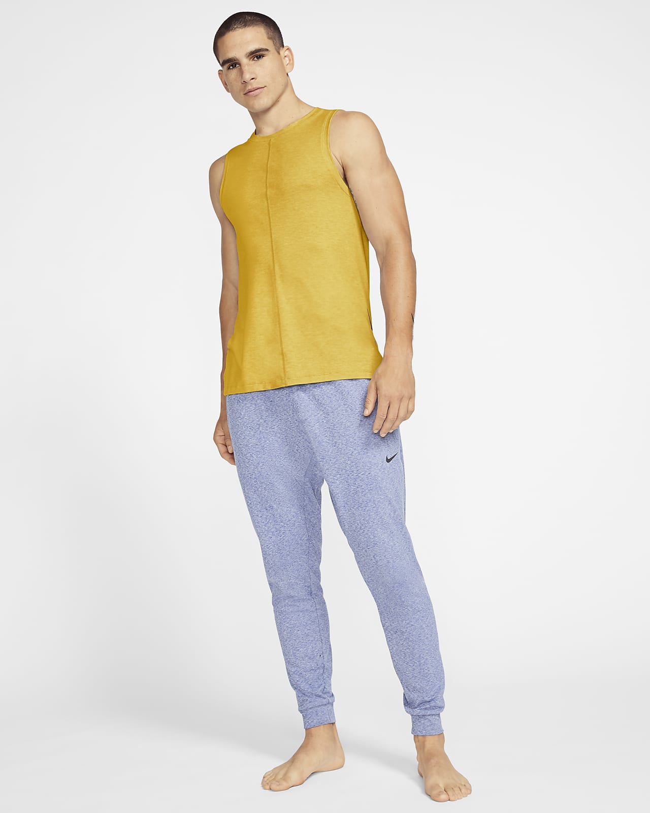 nike mens yoga top