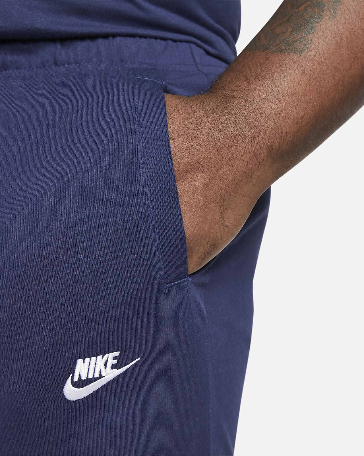 Men's nike sportswear discount club jersey joggers