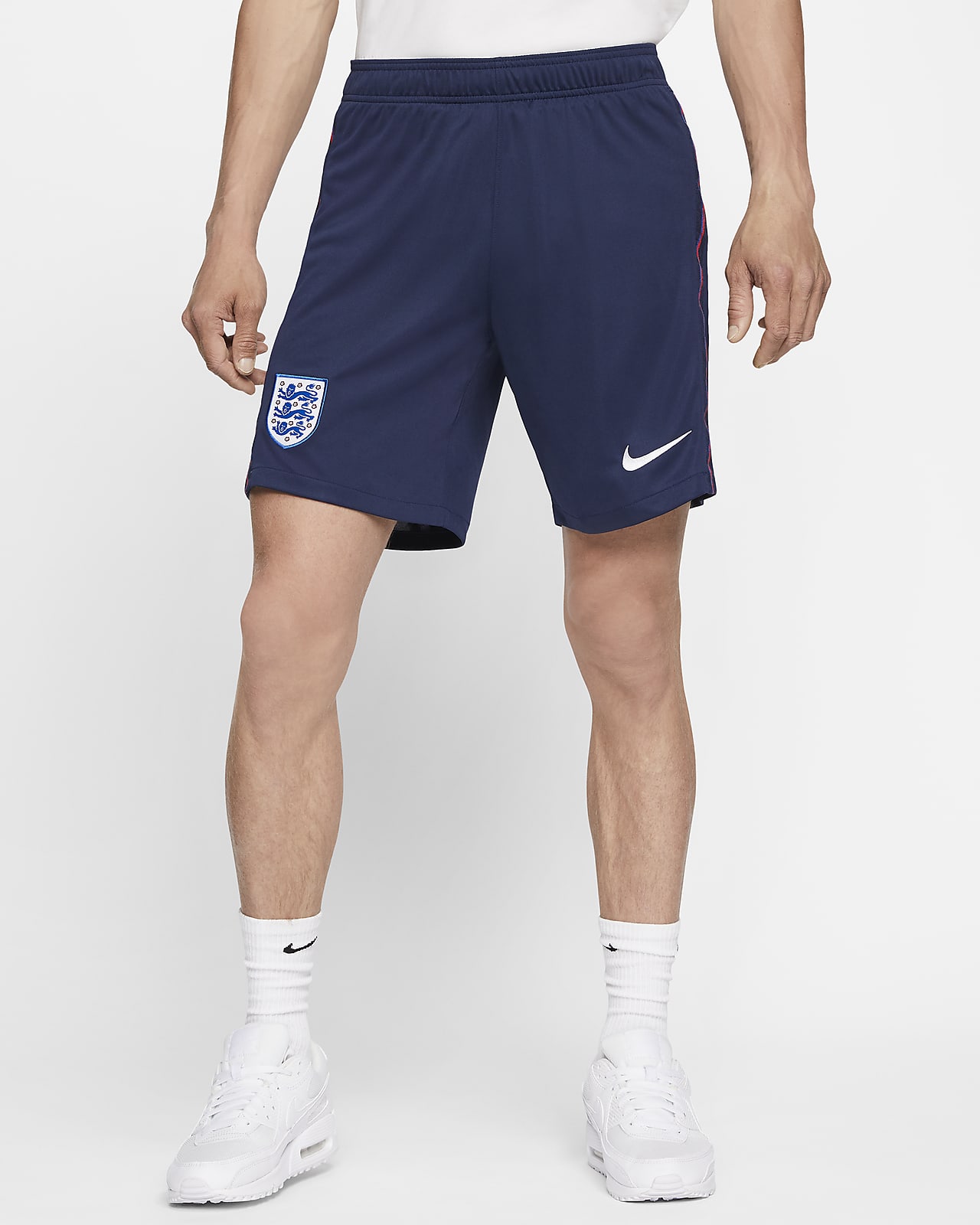 all white nike soccer shorts