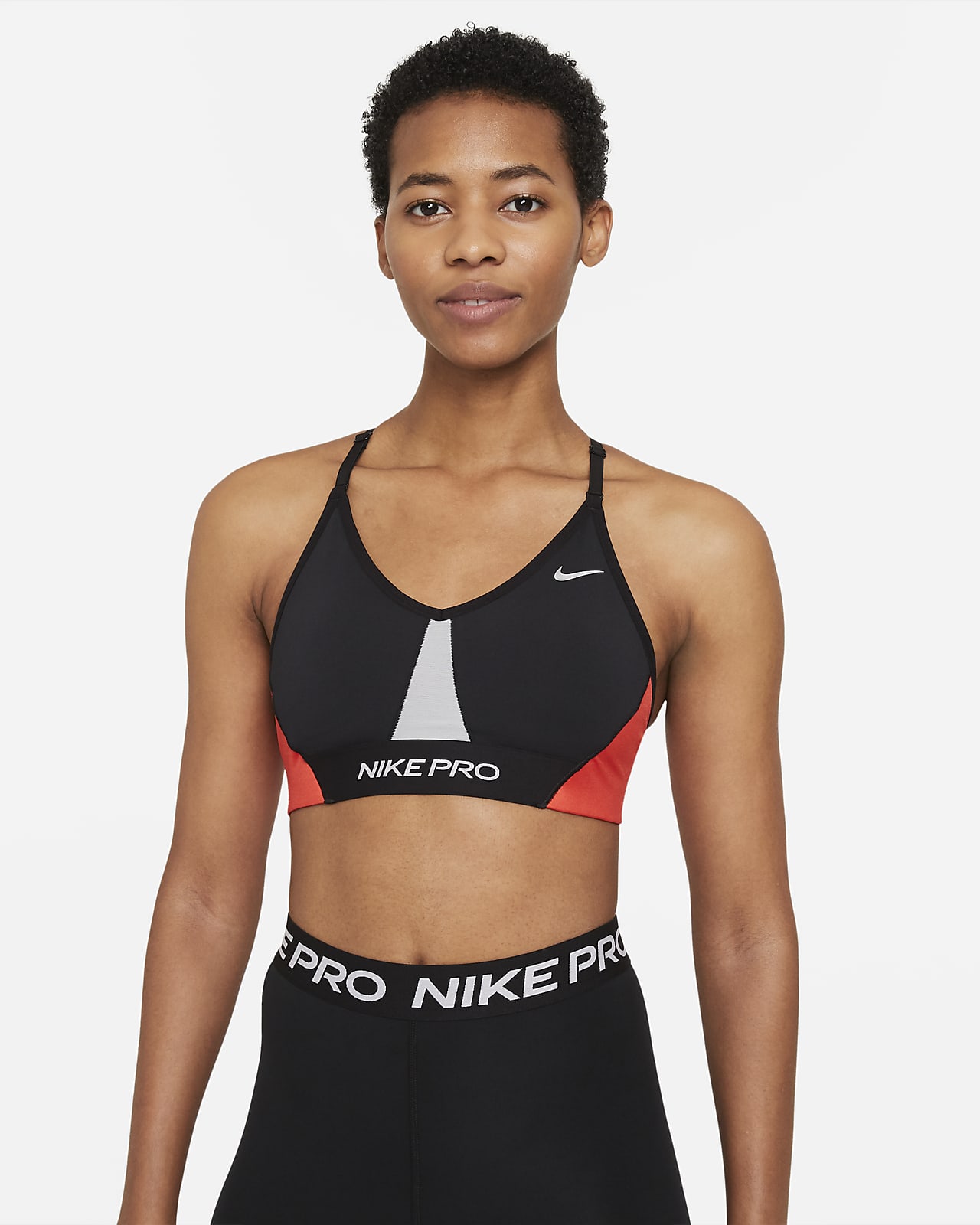 style color-block Nike Pro Dri-FIT Indy 