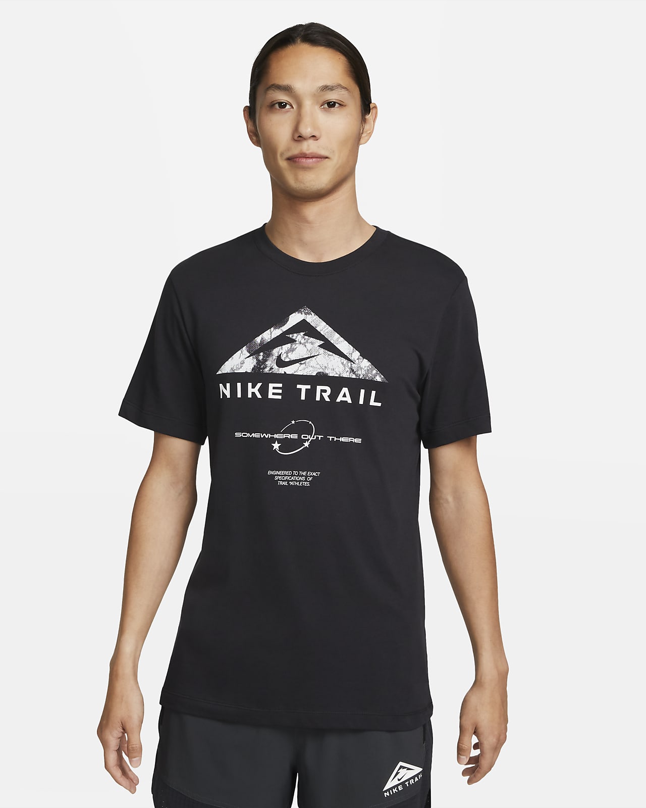 나이키 드라이 핏 트레일 남성 트레일 러닝 티셔츠