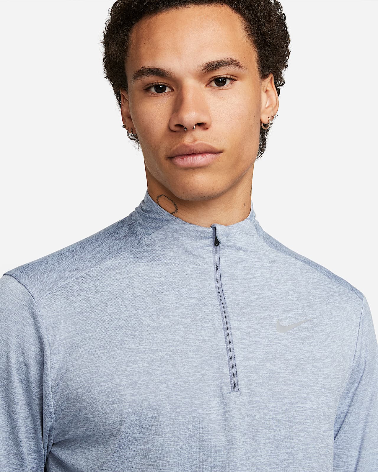 Nike Men's Dri-FIT 1/2-zip Running Top. Nike AU