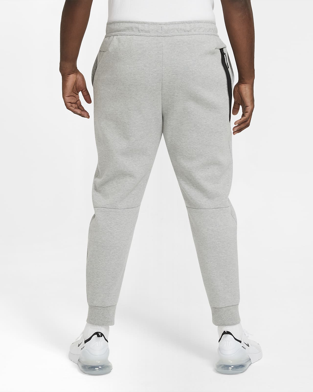 nike sportswear tech fleece joggers grey
