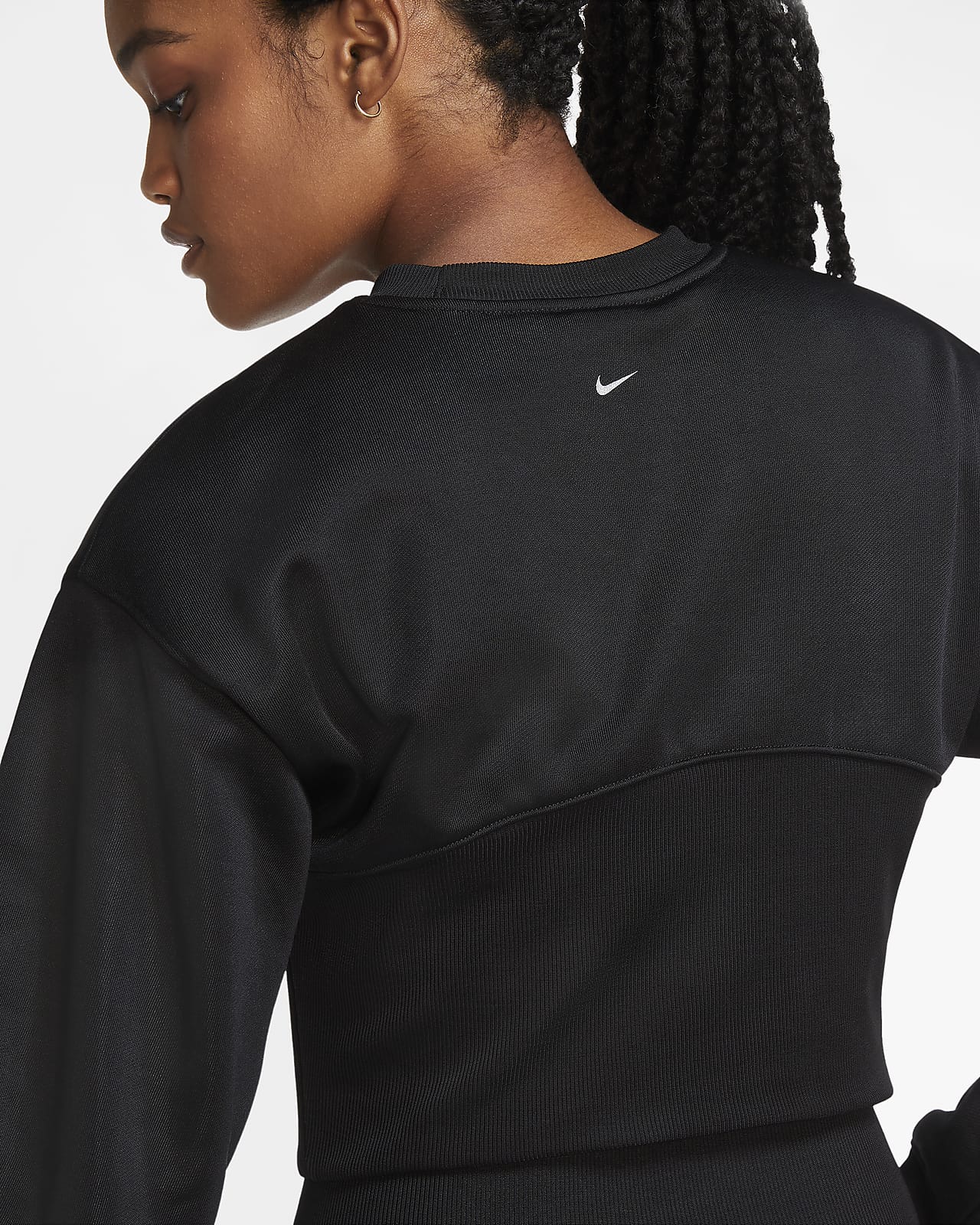 nike fleece training top