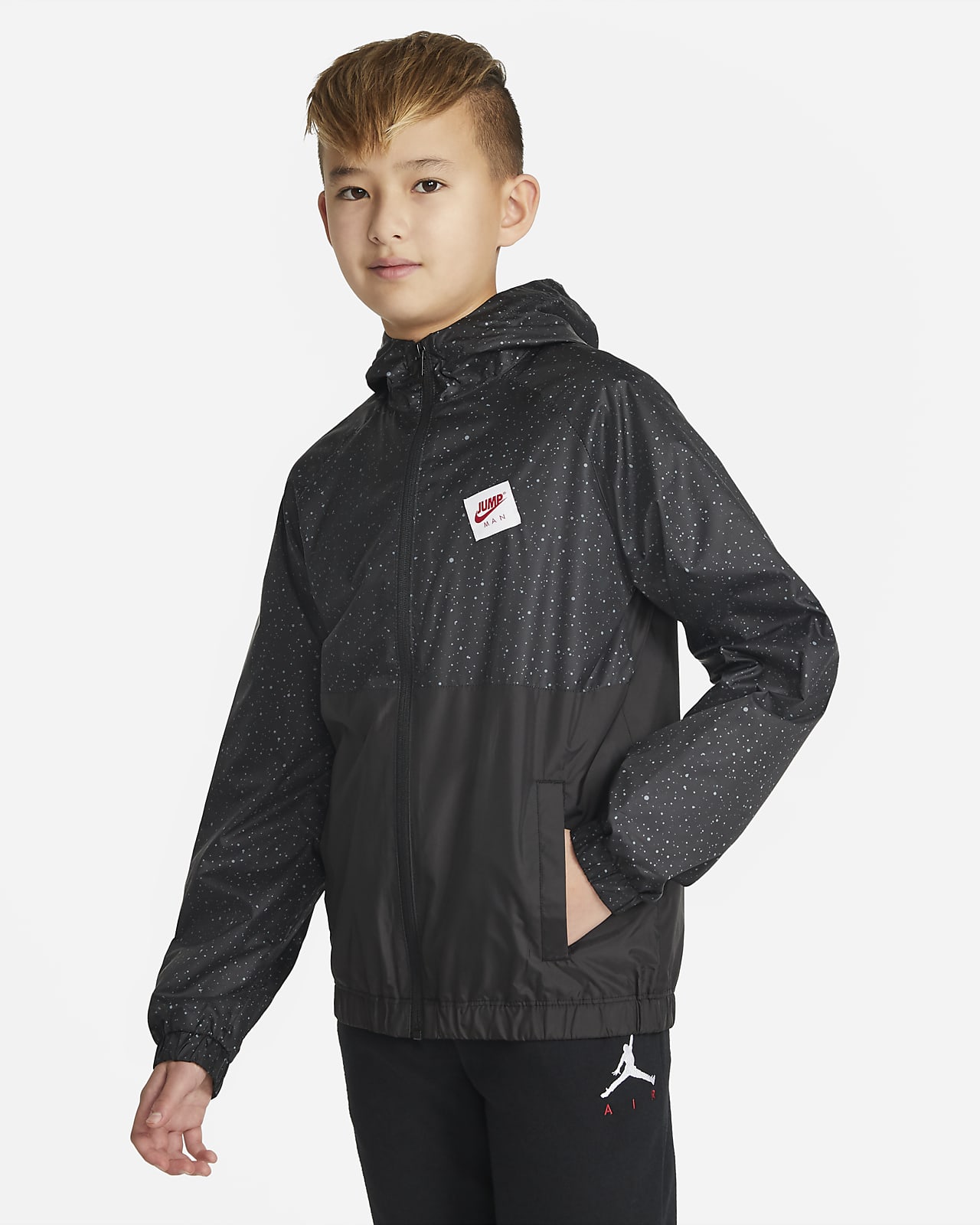 Jordan Jacke Fur Altere Kinder Mit Durchgehendem Reissverschluss Jungen Nike De