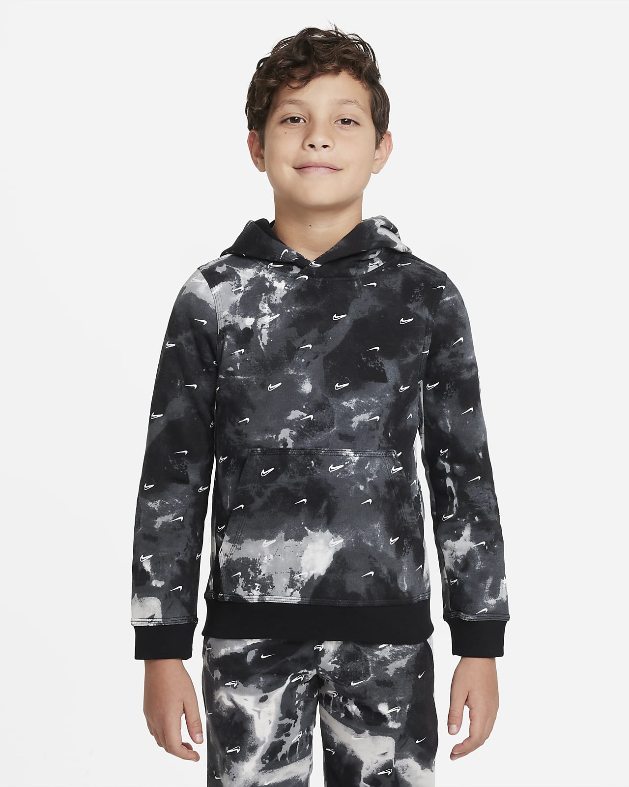 Nike Sportswear Club Fleece Hoodie voor jongens. Nike BE