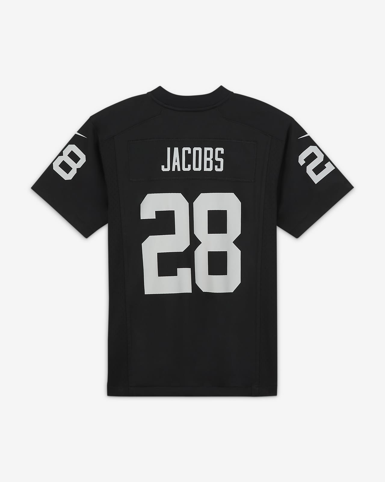 NFL Las Vegas Raiders (Josh Jacobs) Camiseta de fútbol americano del  partido - Niño/a. Nike ES