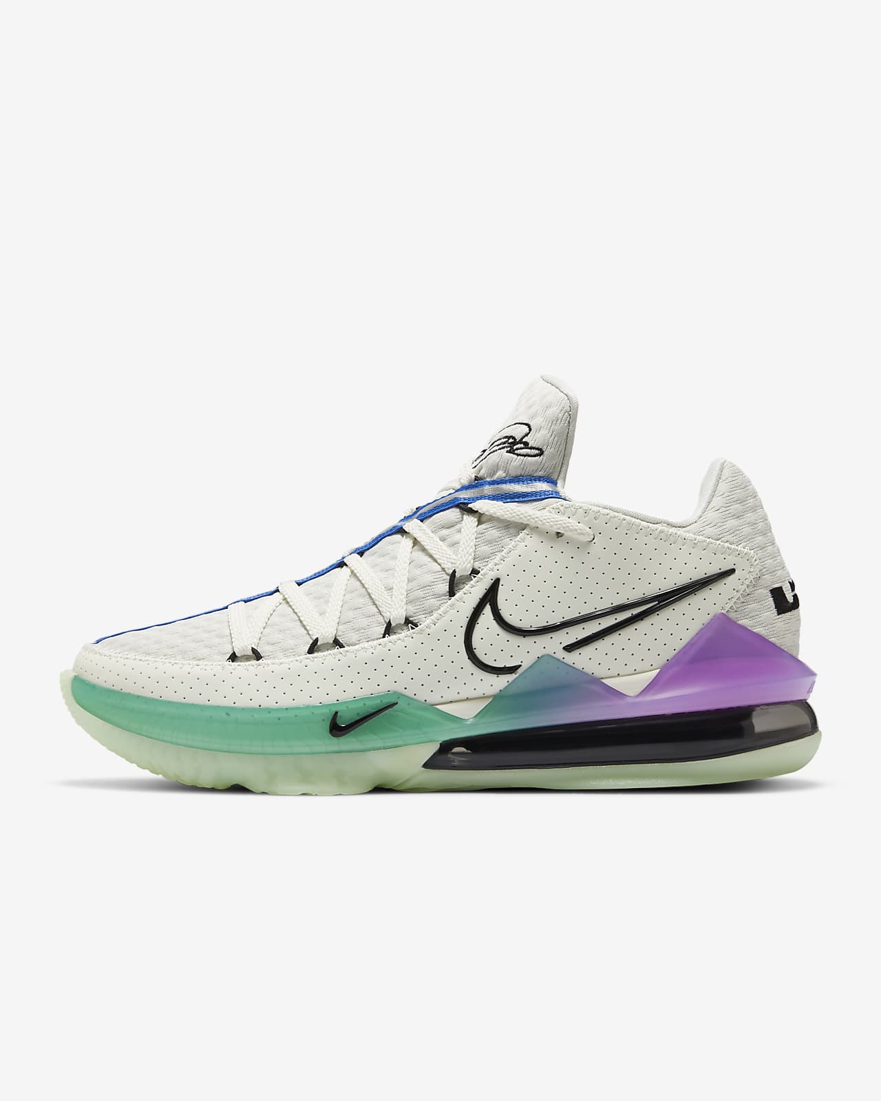 LeBron 17 Low Basketball Shoe. Nike LU