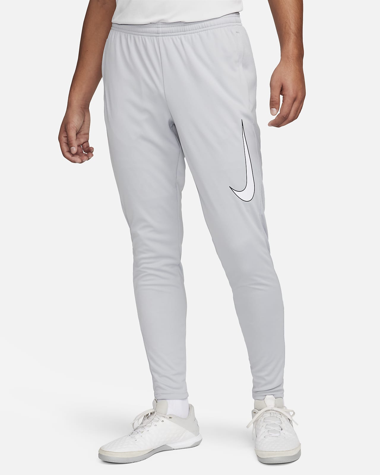 Nike Dri FIT Academy Mens Zippered Soccer Pants Silver, £29.00