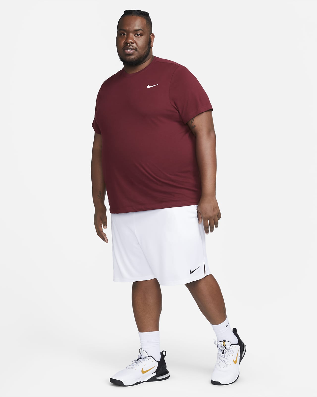 mosterd Sluiting ten tweede Nike Dri-FIT Men's Fitness T-Shirt. Nike.com
