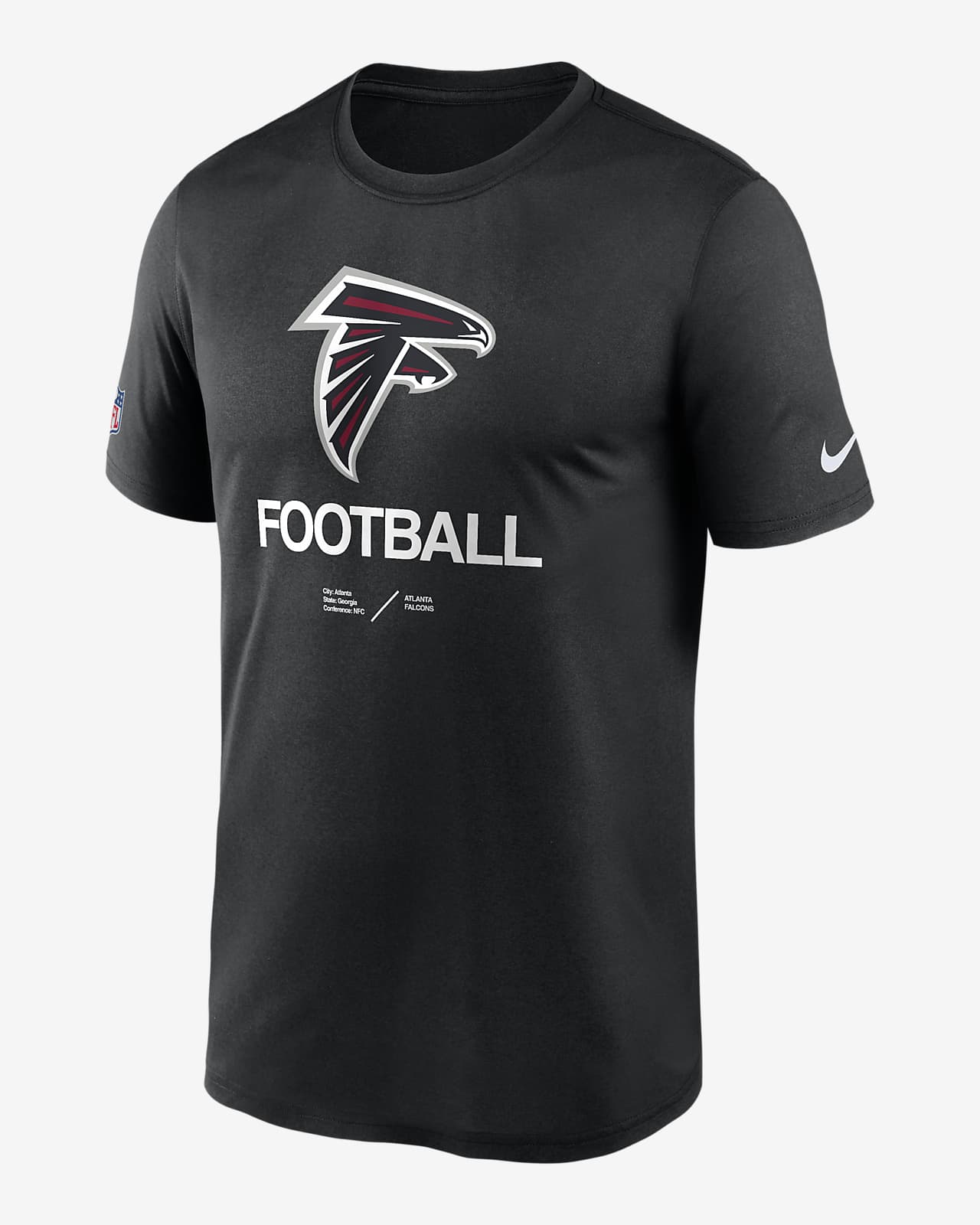 Nike Dri-FIT Infograph (NFL Atlanta Falcons) Men's T-Shirt. Nike.com