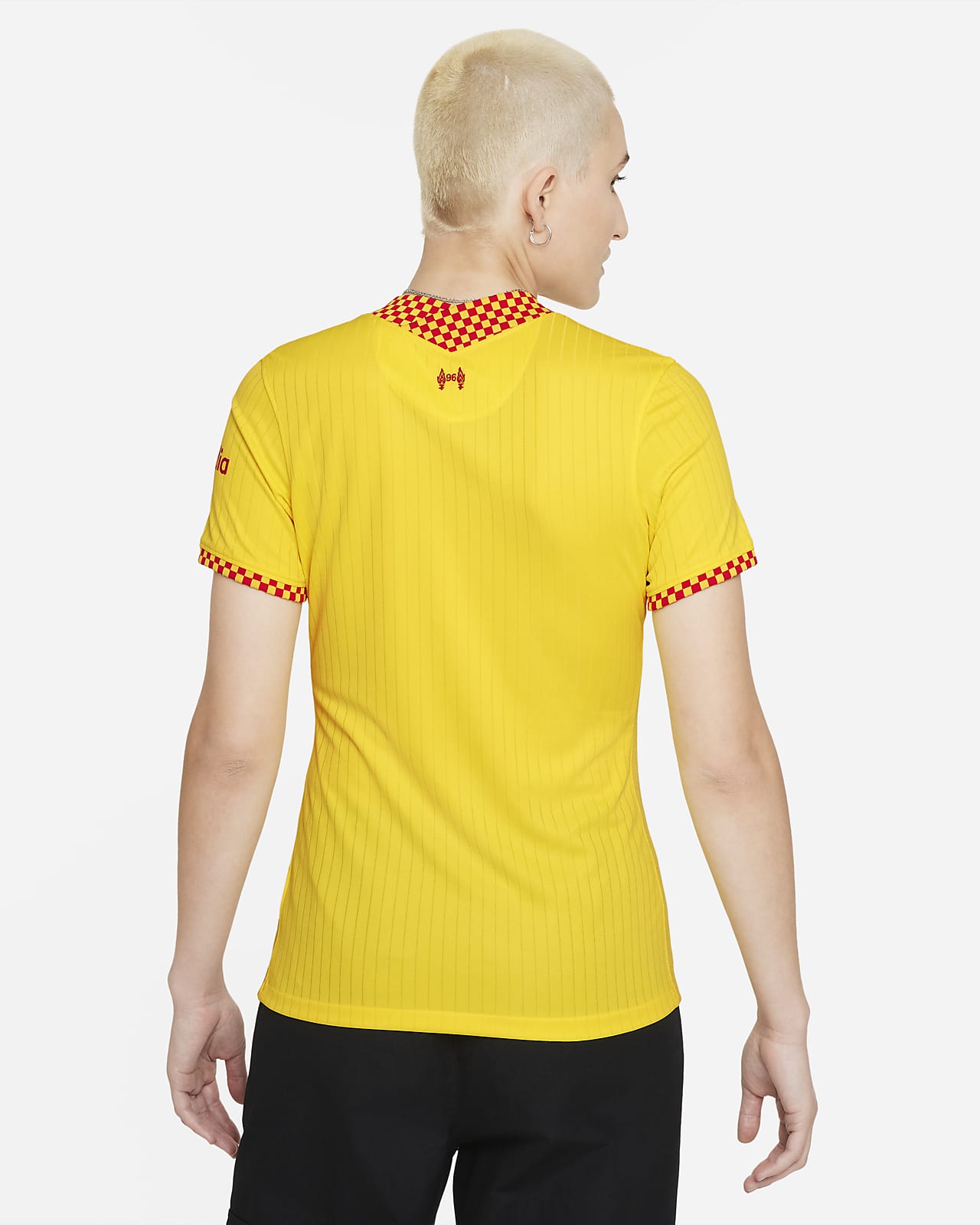 Jersey de fútbol Nike Dri-FIT para mujer del Liverpool FC alternativo  2021/22 Stadium. Nike MX