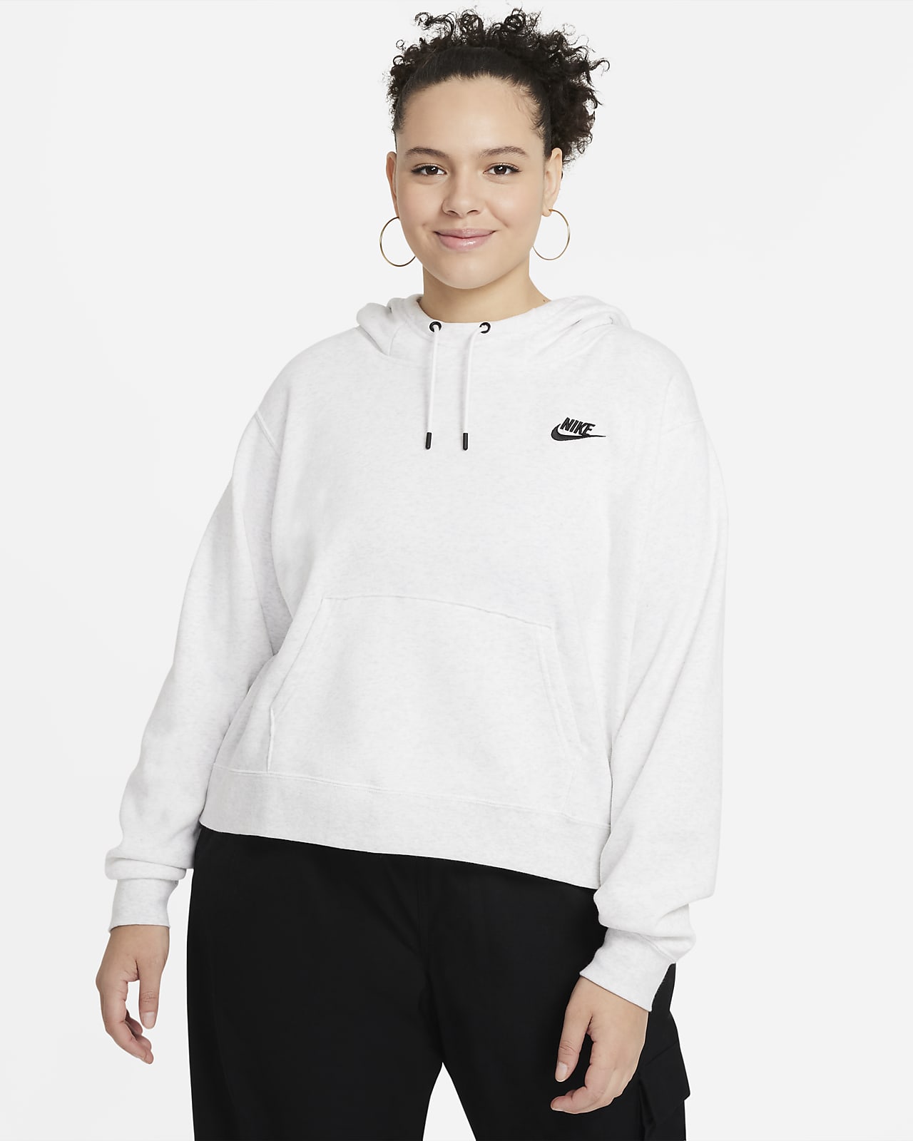 Nike sportswear quarter zip hoodie white online