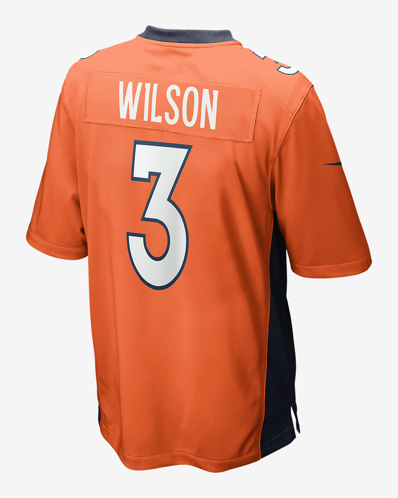 Nike NFL Denver Broncos (RUSSELL Wilson) Men's Game Football Jersey - Orange XL