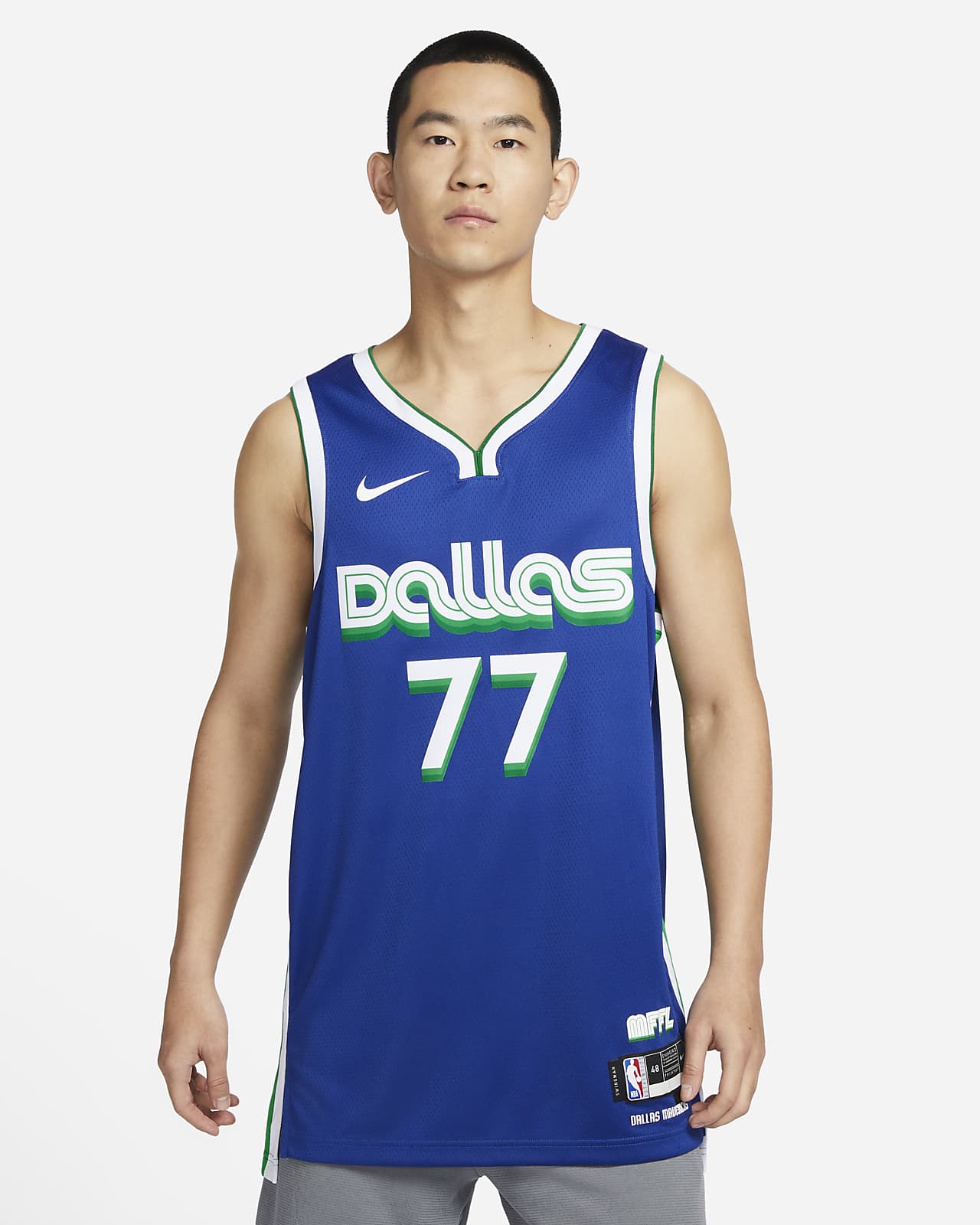 Nike Dri-FIT Swingman de la NBA Luka Doncic Dallas Mavericks City Edition. Nike.com