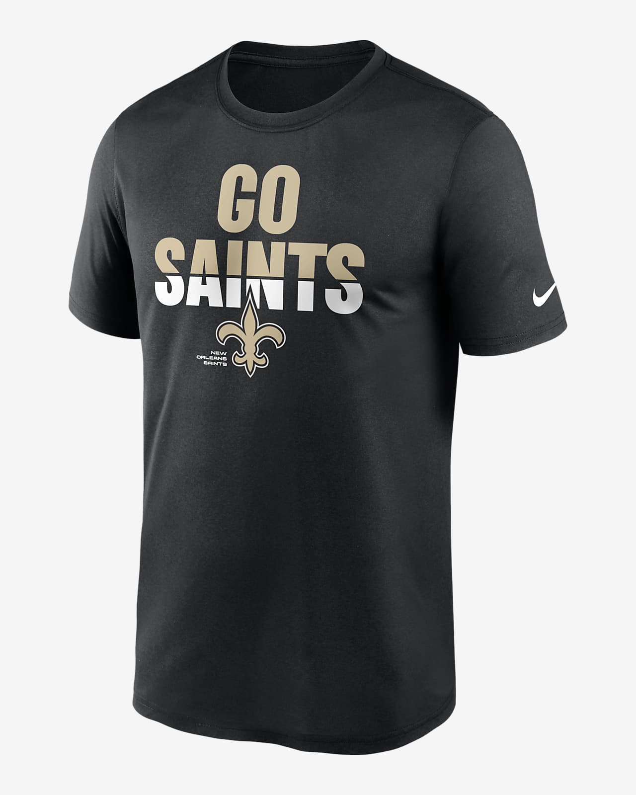nike dri fit new orleans saints