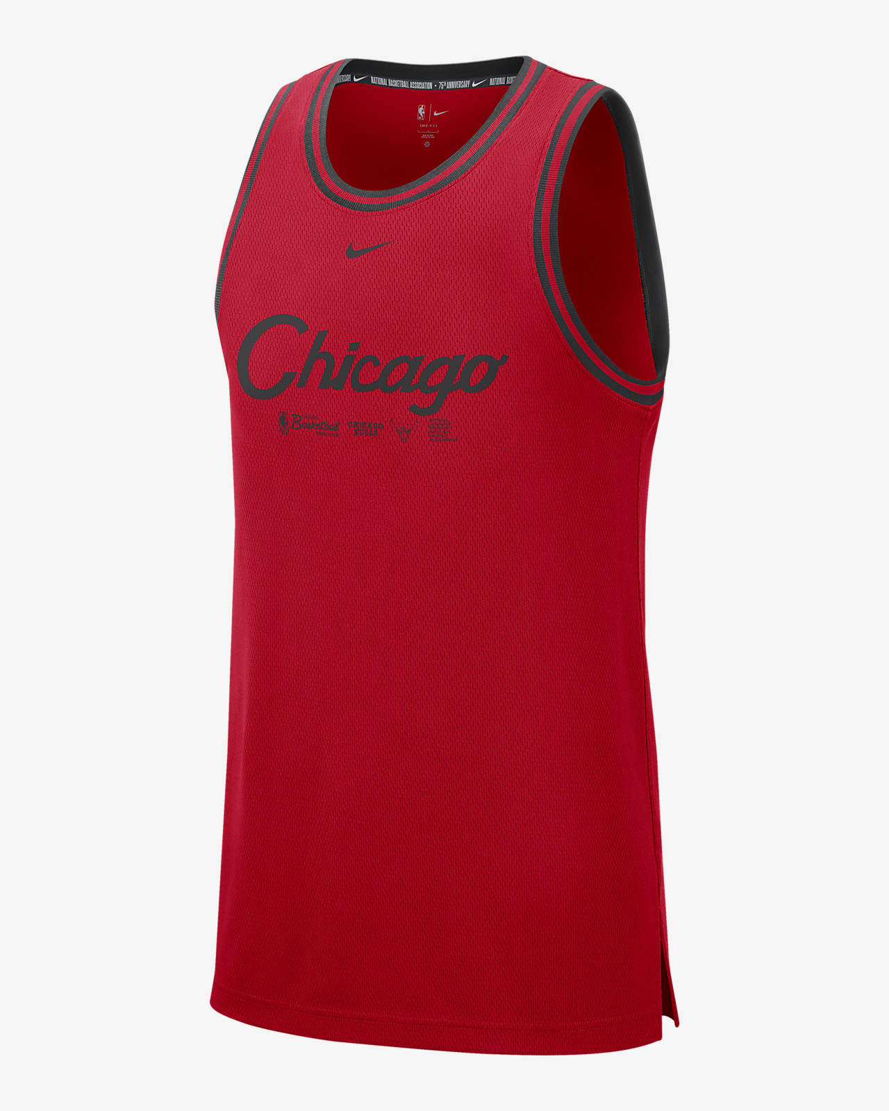 Contorno Racional Corte de pelo Chicago Bulls DNA Camiseta de tirantes Nike Dri-FIT de la NBA - Hombre. Nike  ES