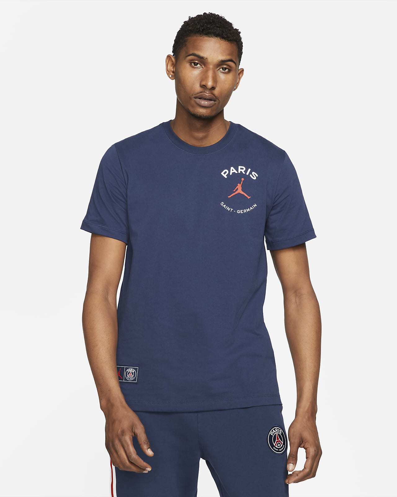 Paris Saint Germain Men S Logo T Shirt Nike Lu