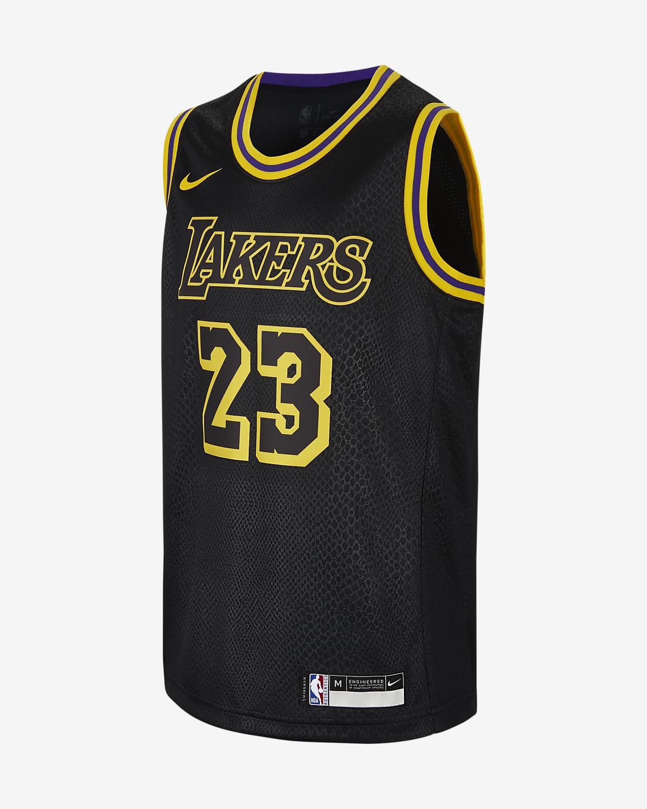 LeBron James Lakers Nike NBA Swingman Jersey. Nike CZ