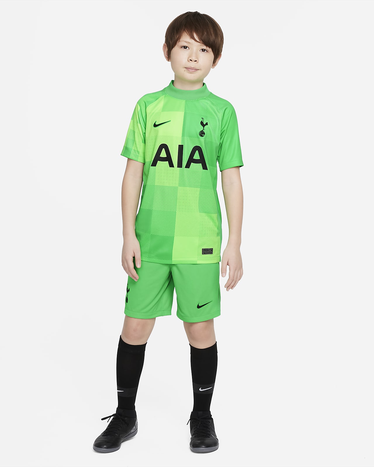 Tottenham Hotspur 2021/22 Stadium Goalkeeper Older Kids' Football Shirt ...